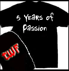 Celebrate the TWF's 5th Anniversary with this T-Shirt!